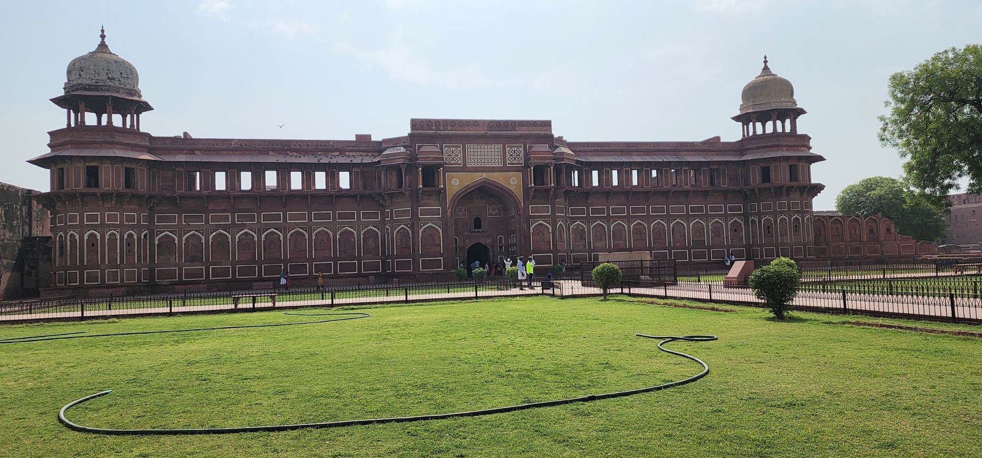 Agra fort from entrance