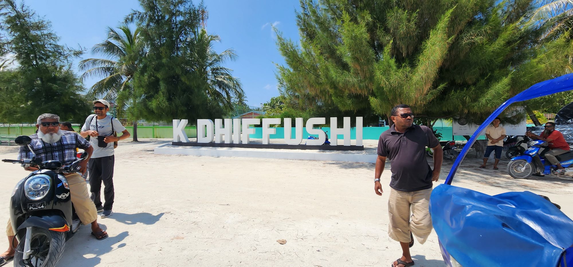 Dhiffushi arrival point